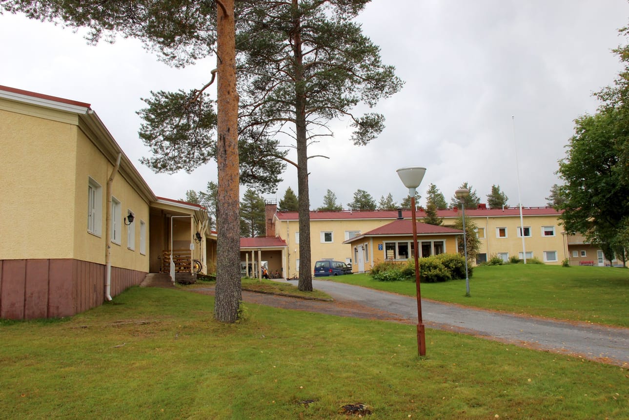 Vastaanottokeskuksella on iso merkitys Pudasjärven kaupungille. Arkistokuva.