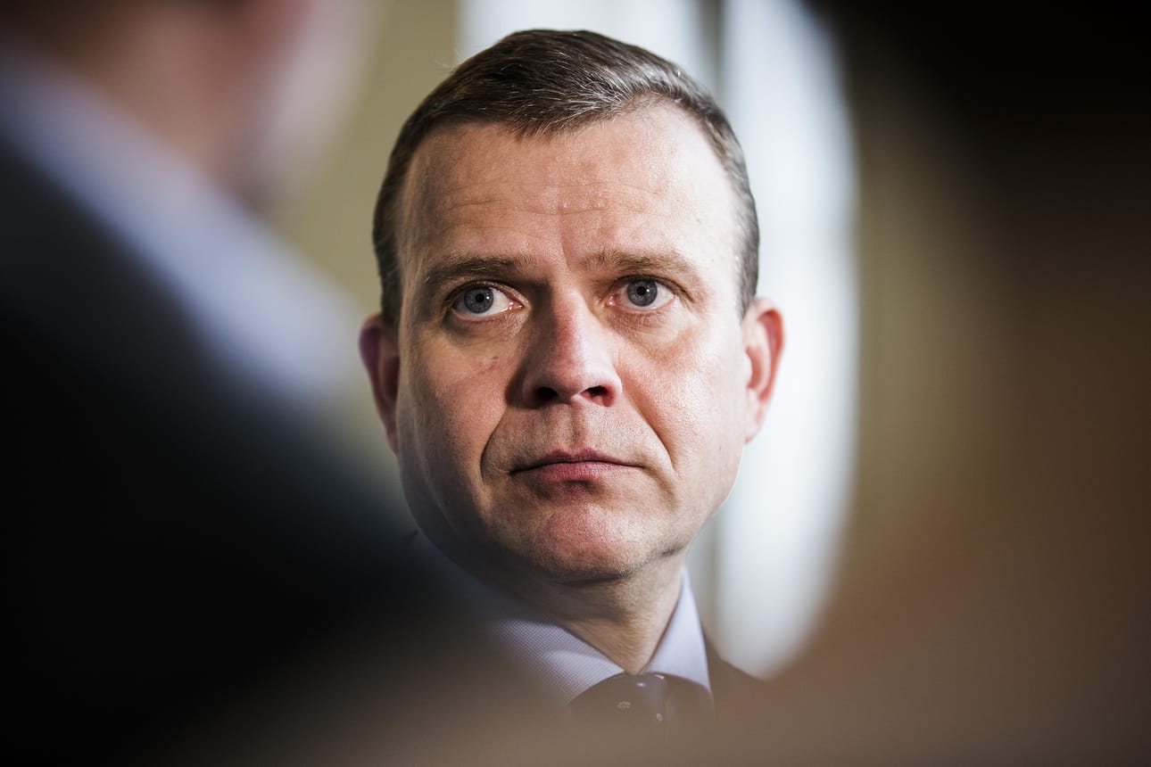 Kokoomuksen puheenjohtaja Petteri Orpo kertoo pettyneensä vuotoon. Arkistokuva.