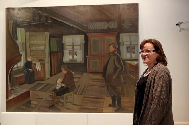 Maria Lampinen on ollut Nelimarkka-museon johdossa vuodesta 2014 lähtien. ARKISTOKUVA: JOHANNA KATAJA