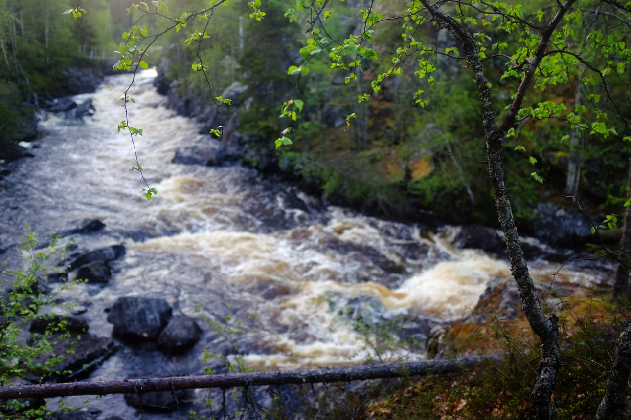 Taivalköngäs.