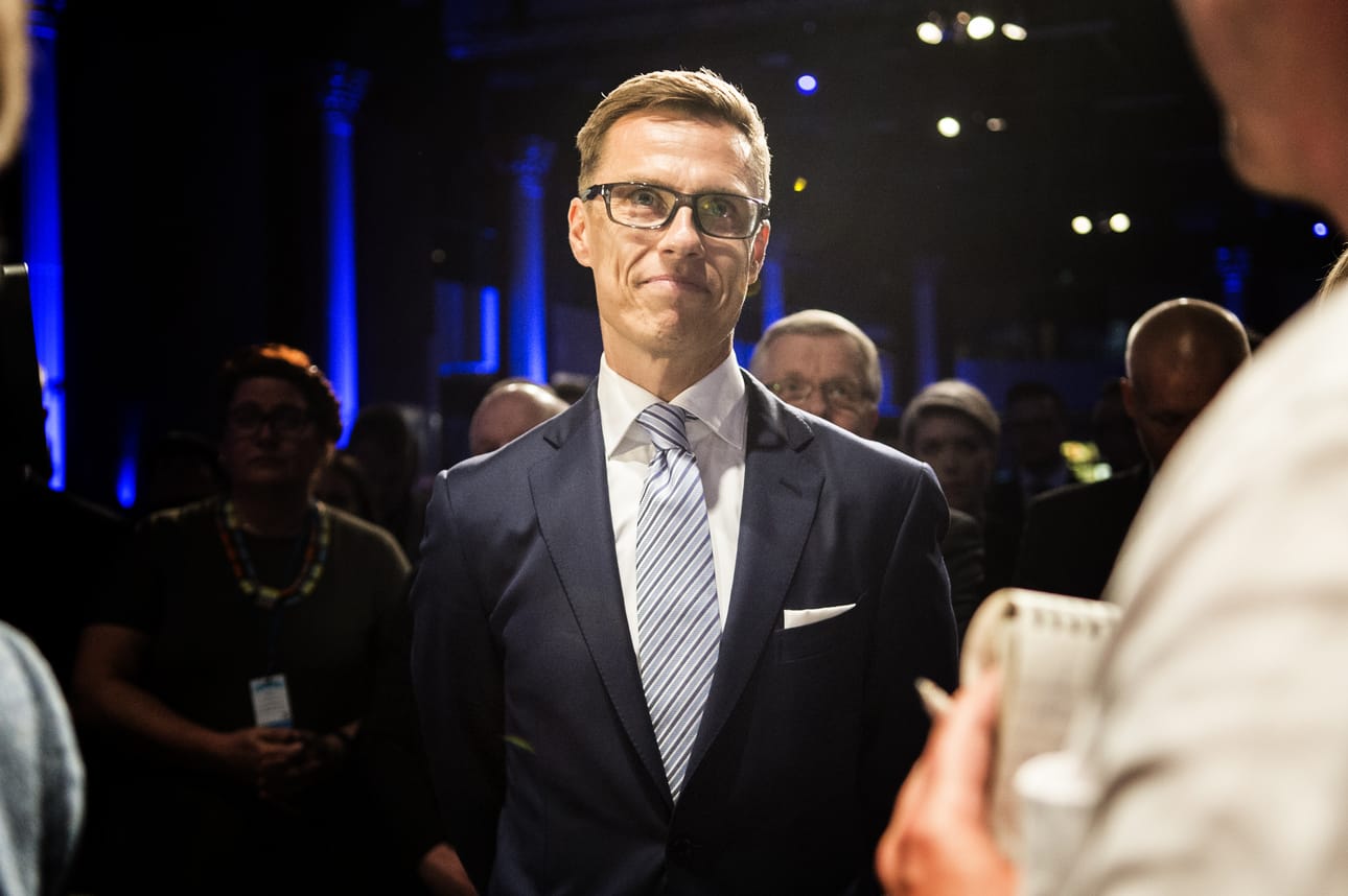 Alexander Stubb jatkaa kansanedustajana.
