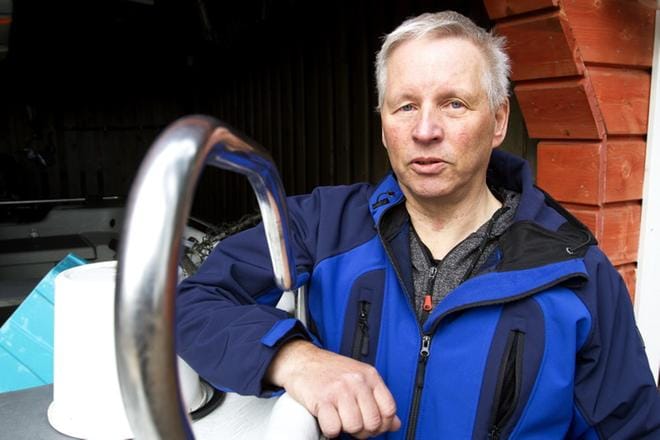 Jarmo Haapaluoma on ollut innokas kalastaja ja vesillä retkeilijä poikavuosista saakka. Nyt eläkkeellä harrastukseen voi panostaa täysipainoisesti. KUVAT: JARI E. HAKALA