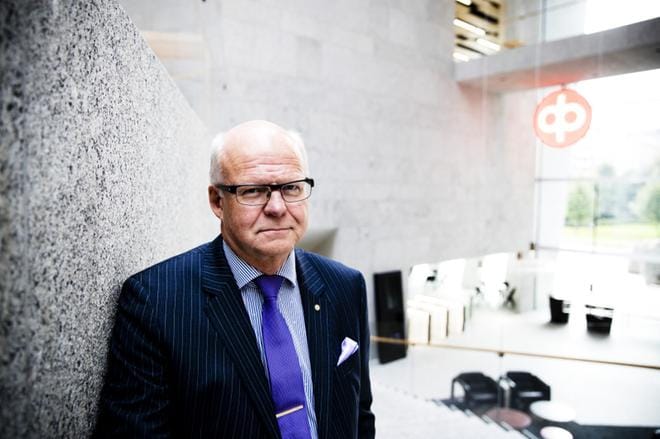 OP Ryhmän pääjohtaja Reijo Karhinen jää eläkkeelle työstään tammikuussa 2018. KUVA: Joel Maisalmi, arkisto