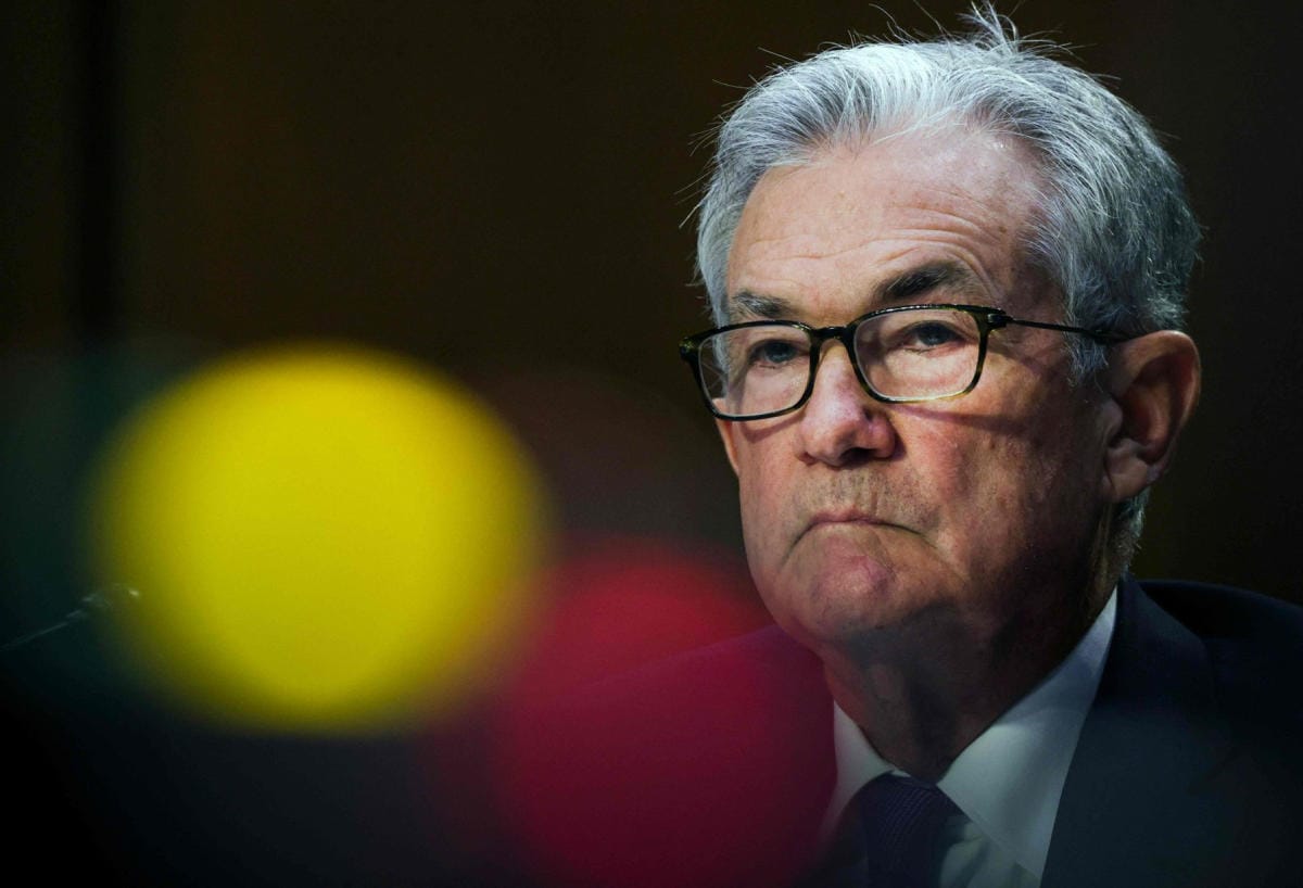Markkinoilla odotetaan tietoa Yhdysvaltojen keskuspankki Fedin korkopäätöksestä illalla Suomen aikaa ja siitä, miten Fedin pääjohtaja Jerome Powell arvioi talouden näkymiä Yhdysvalloissa ja maailmalla. LEHTIKUVA/AFP
