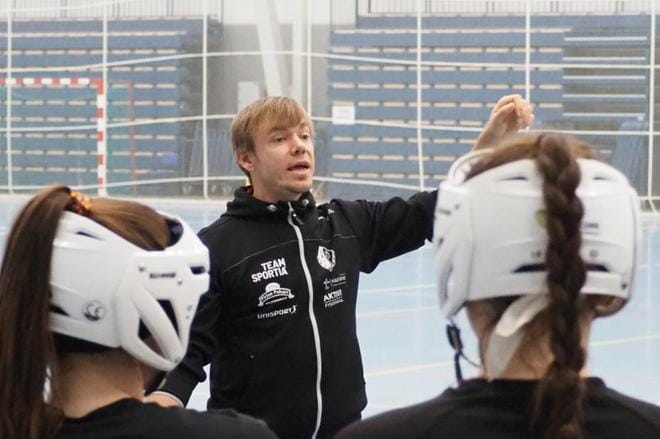 Antti Kuusisto valmentaa Jussittarien joukkuetta kolmatta kauttaan. KUVA: ANTTI VAINIO