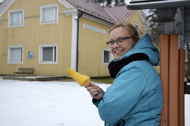 Koskimäen koulua saa edelleen käyttää juhlissa ja myyjäisissä. Myös harrastepiirit ovat edelleen tervetulleita käyttämään koulun tiloja. Kuva: Hannele Yli-Viitala