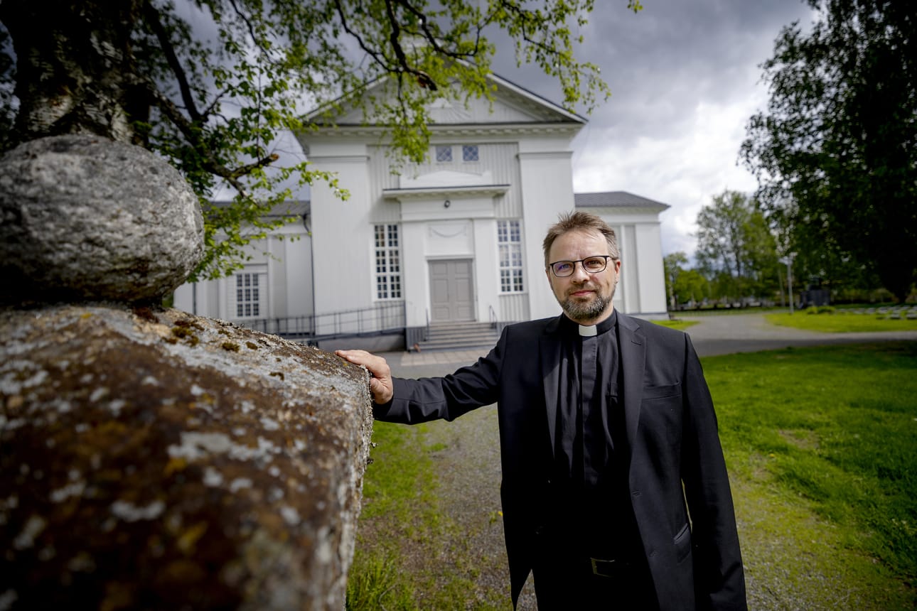 Jussi Peräaho on asunut Lapualla kolmentoista vuoden ajan. Työmatkan lyheneminen oli yksi peruste hakea uutta tehtävää kotiseurakunnassa.