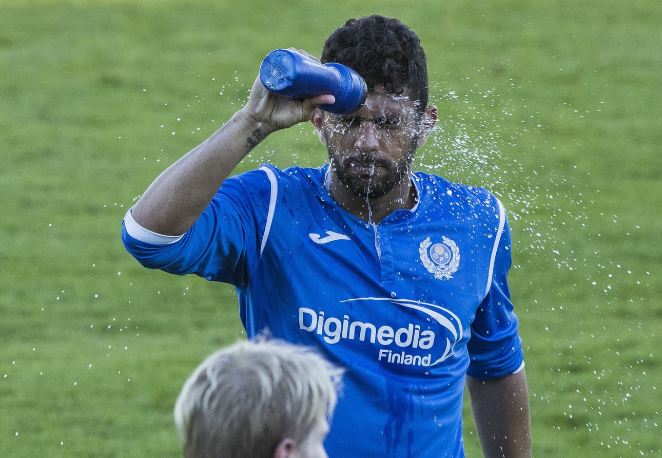 Lisenssikomitea kertoi päätöksestään keskiviikkona. Kuvassa OPS:n Thiago Trindade.