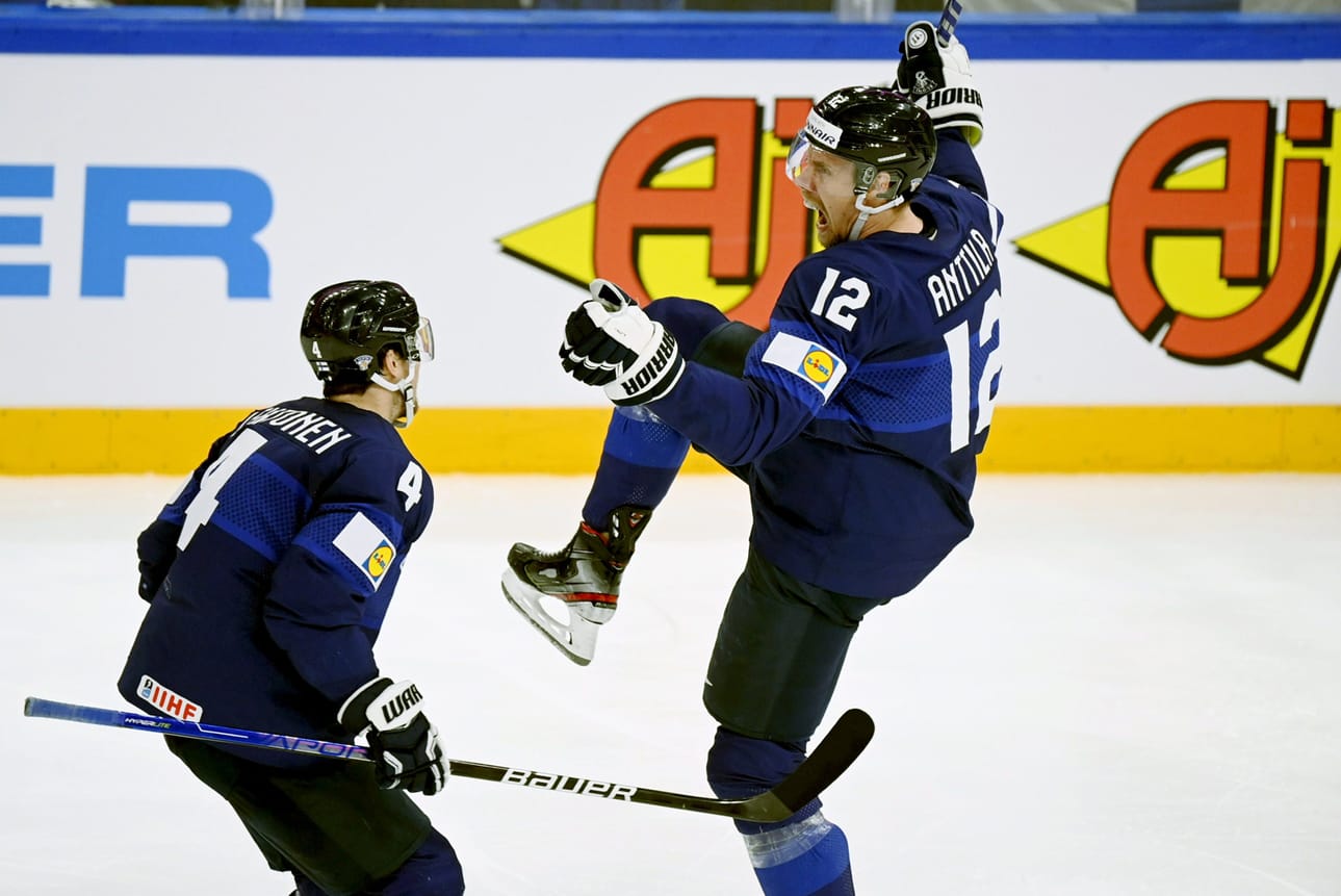 Marko Anttila iski tällä kertaa kaksi maalia.