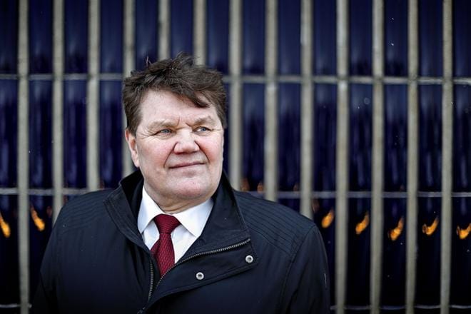 Harry Wallin oppi tuntemaan Antti Rinteen hyvin, sillä heidän työhuoneensa olivat vierekkäin viiden vuoden ajan. ARKISTOKUVA: TOMI KOSONEN
