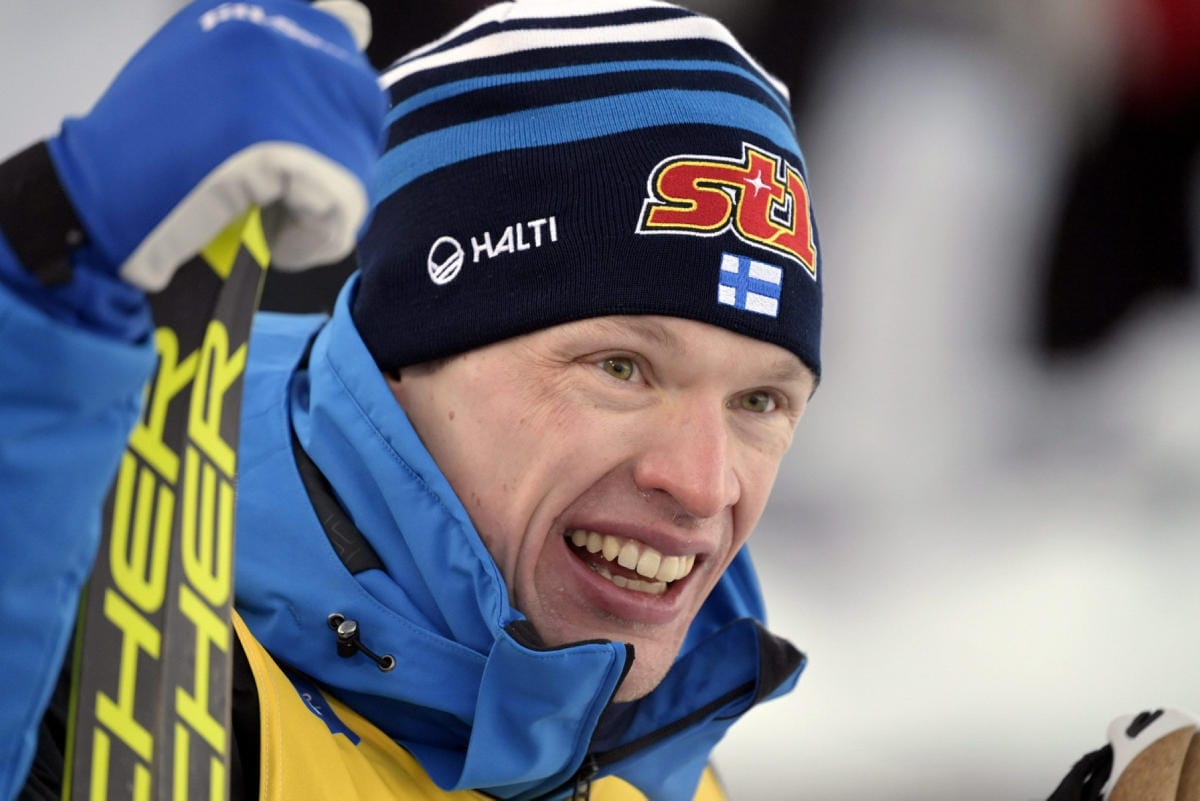 Iivo Niskanen sijoittui maastohiihdon Tour de Skillä kolmanneksi. LEHTIKUVA / Vesa Moilanen