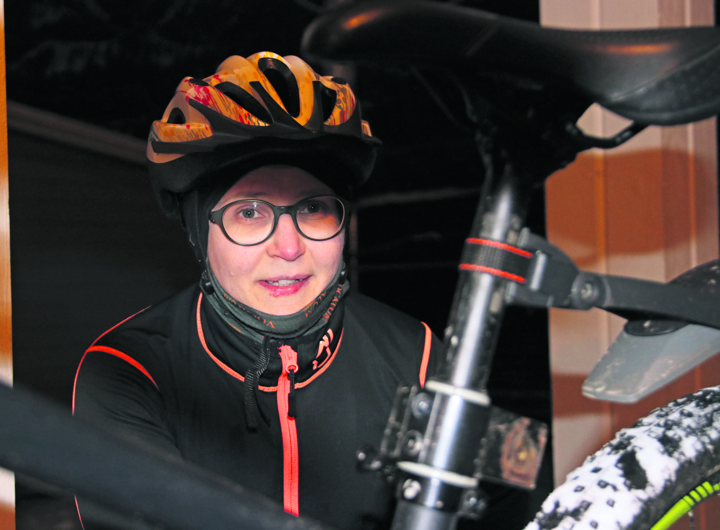 Riikka-Liisa Kivioja nauttii liikunnasta.