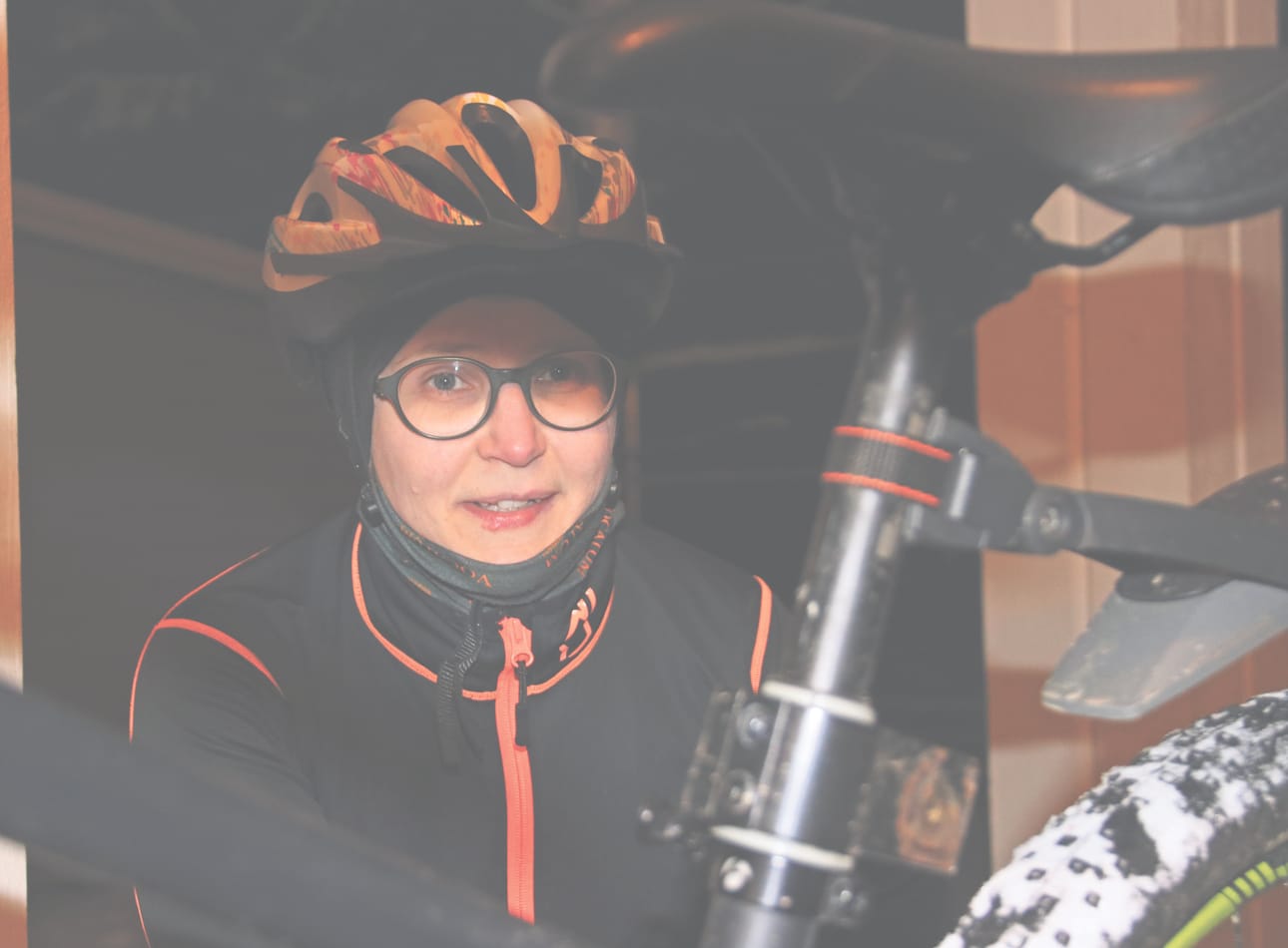 Riikka-Liisa Kivioja nauttii liikunnasta.