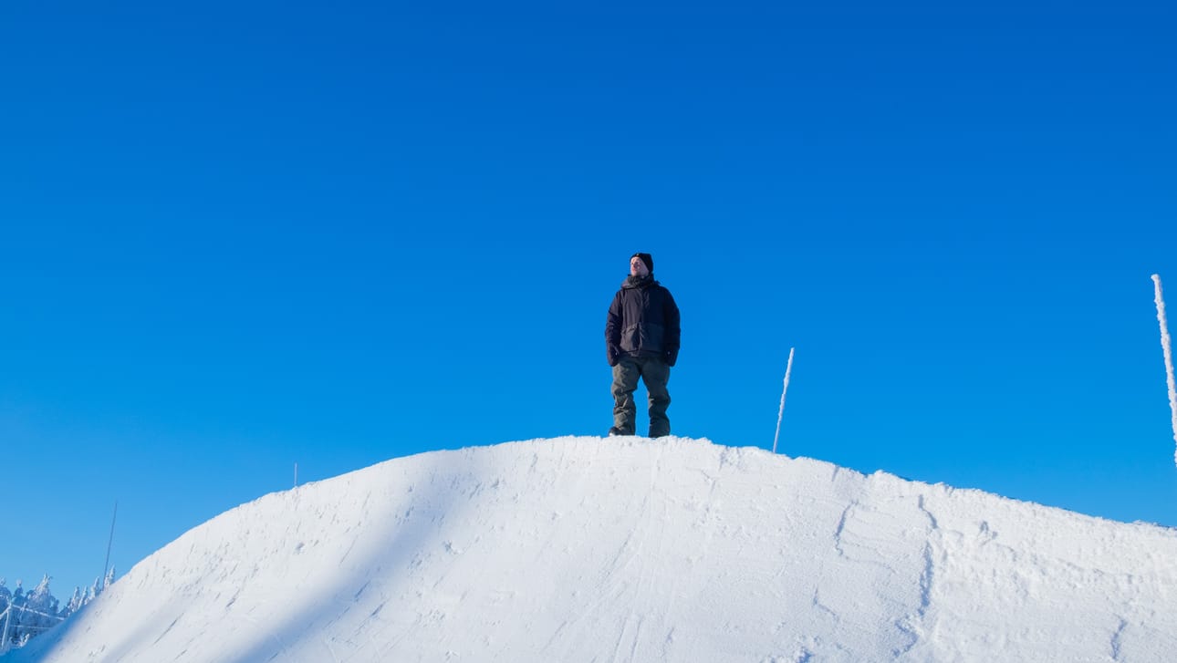 QP eli quarter pipe on erikoisuus, jolla Miika Kokko halusi tuoda vaihtelua parkin tarjontaan.