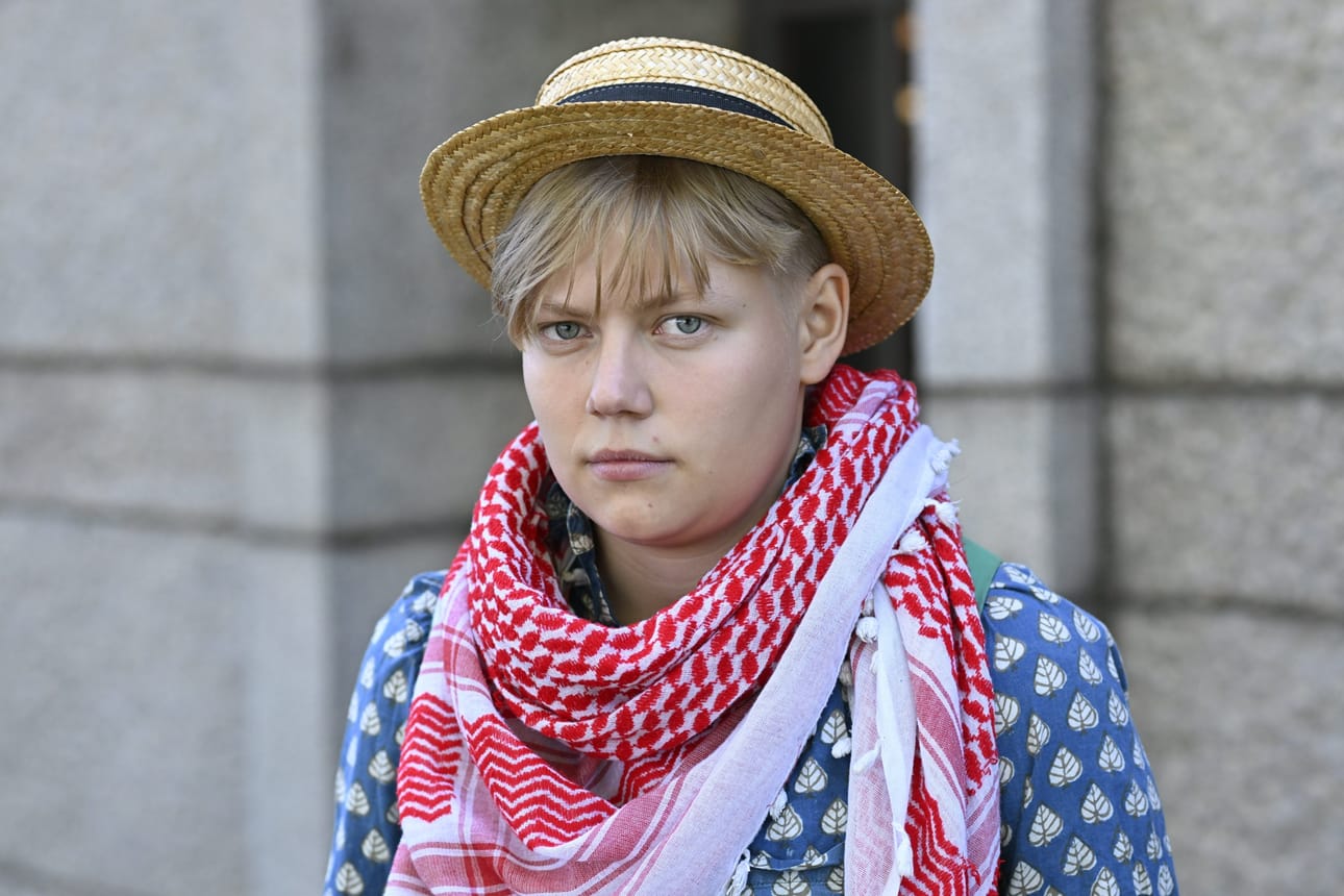 Ida Korhonen haluaa päätöksellään viestiä, ettei hyväksy Helsingin yliopiston tekemää tutkimusyhteistyötä israelilaisten yliopistojen kanssa. LEHTIKUVA / Mikko Stig