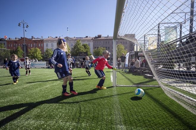 Wasa Footballcup on tuonut Vaasan kentille tuhansia nuoria pelaajia jo yli 30 vuoden ajan. Kuva: Jarno Pellinen