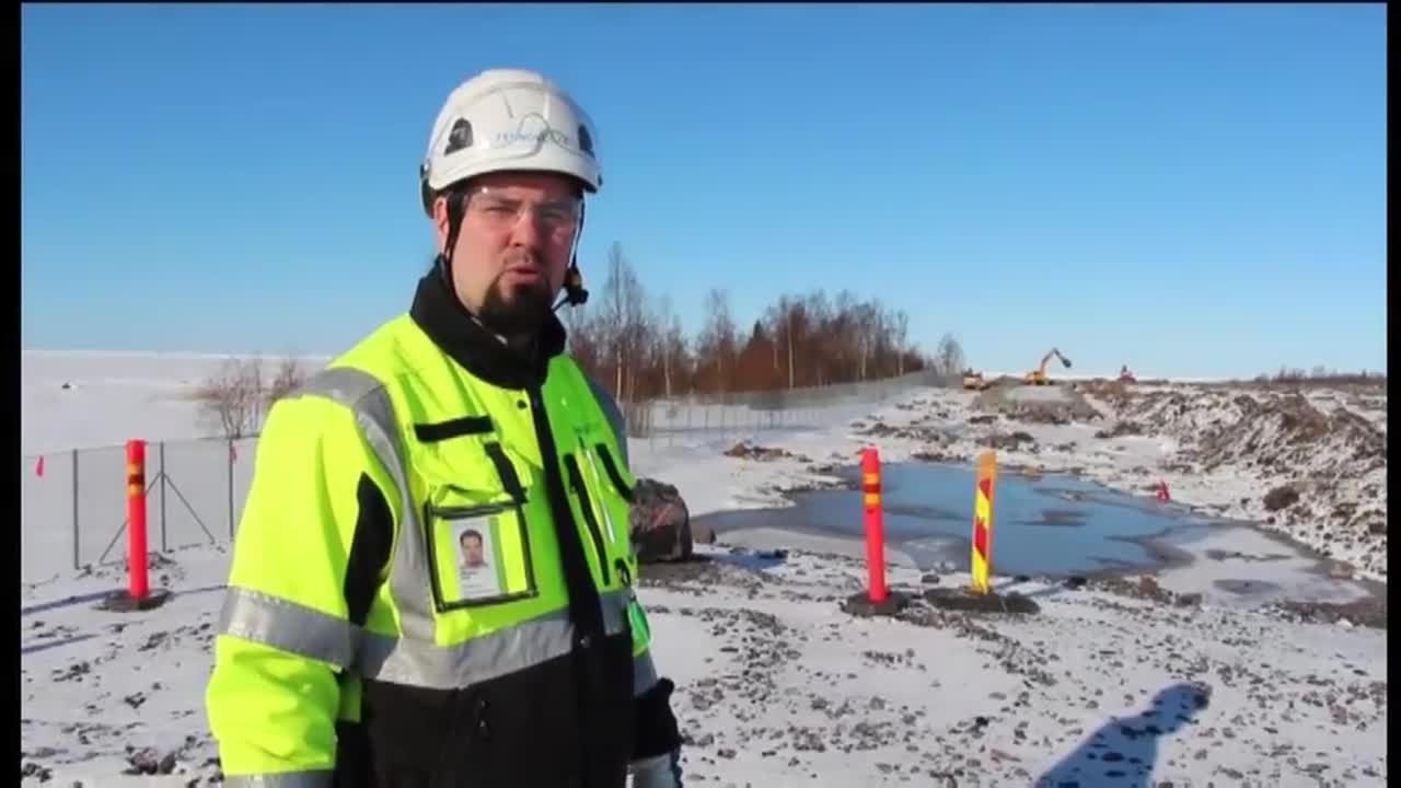 Hanhikiven niemi maaliskuussa 2017