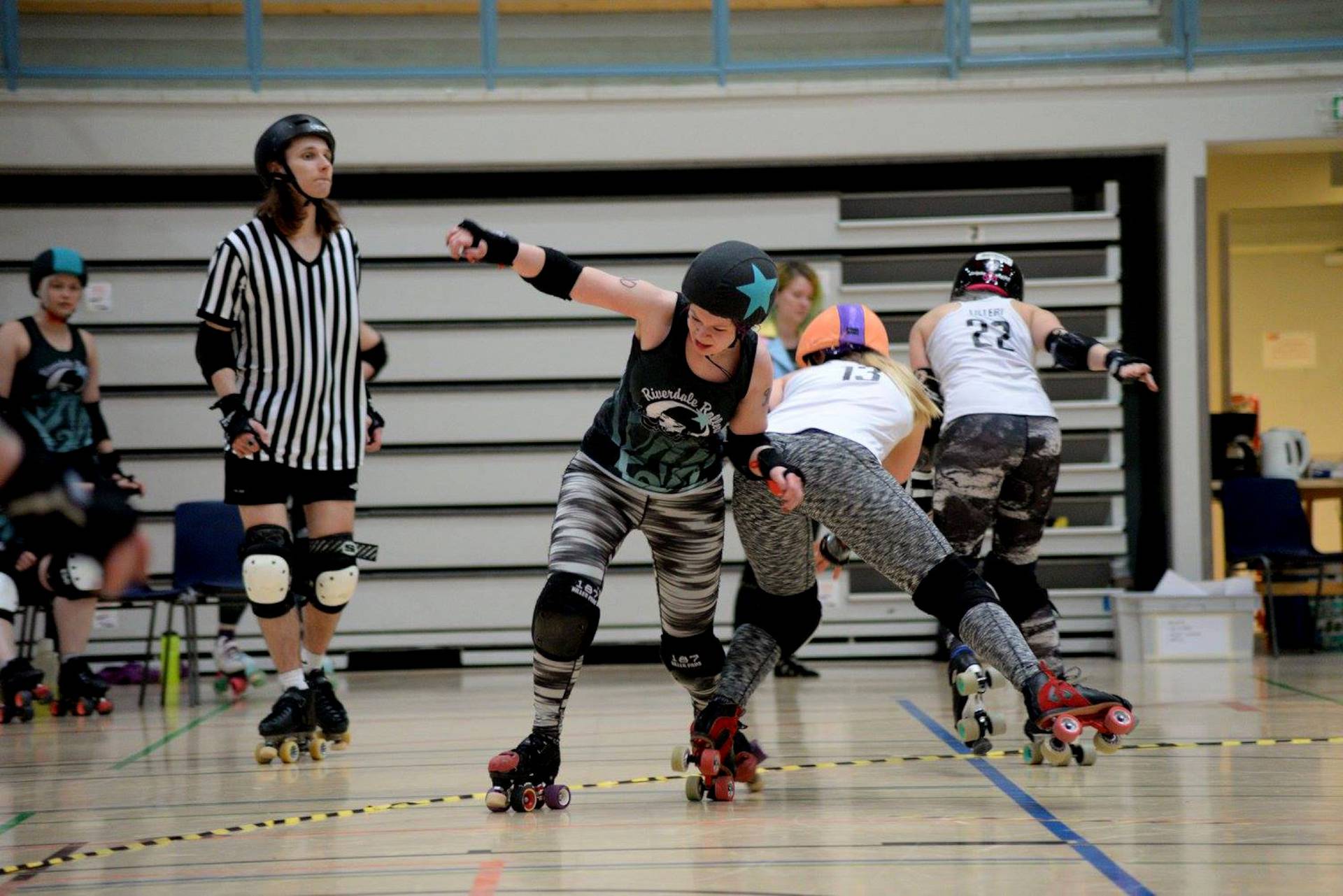 Jokilaaksojen Rullaajat on rollerderbyläisten uusi nimi