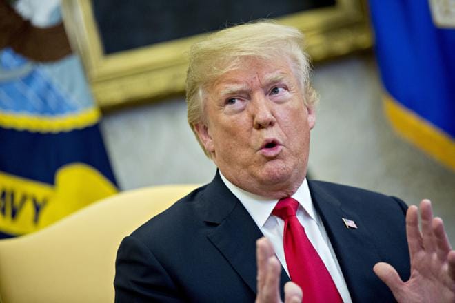 Republikaanisenaattori Chuck Grassley on varoittanut presidentti Trumpia kovasanaisesti siitä, että potkujen antaminen erikoissyyttäjälle olisi "poliittinen itsemurha". KUVA: Andrew Harrer / POOL