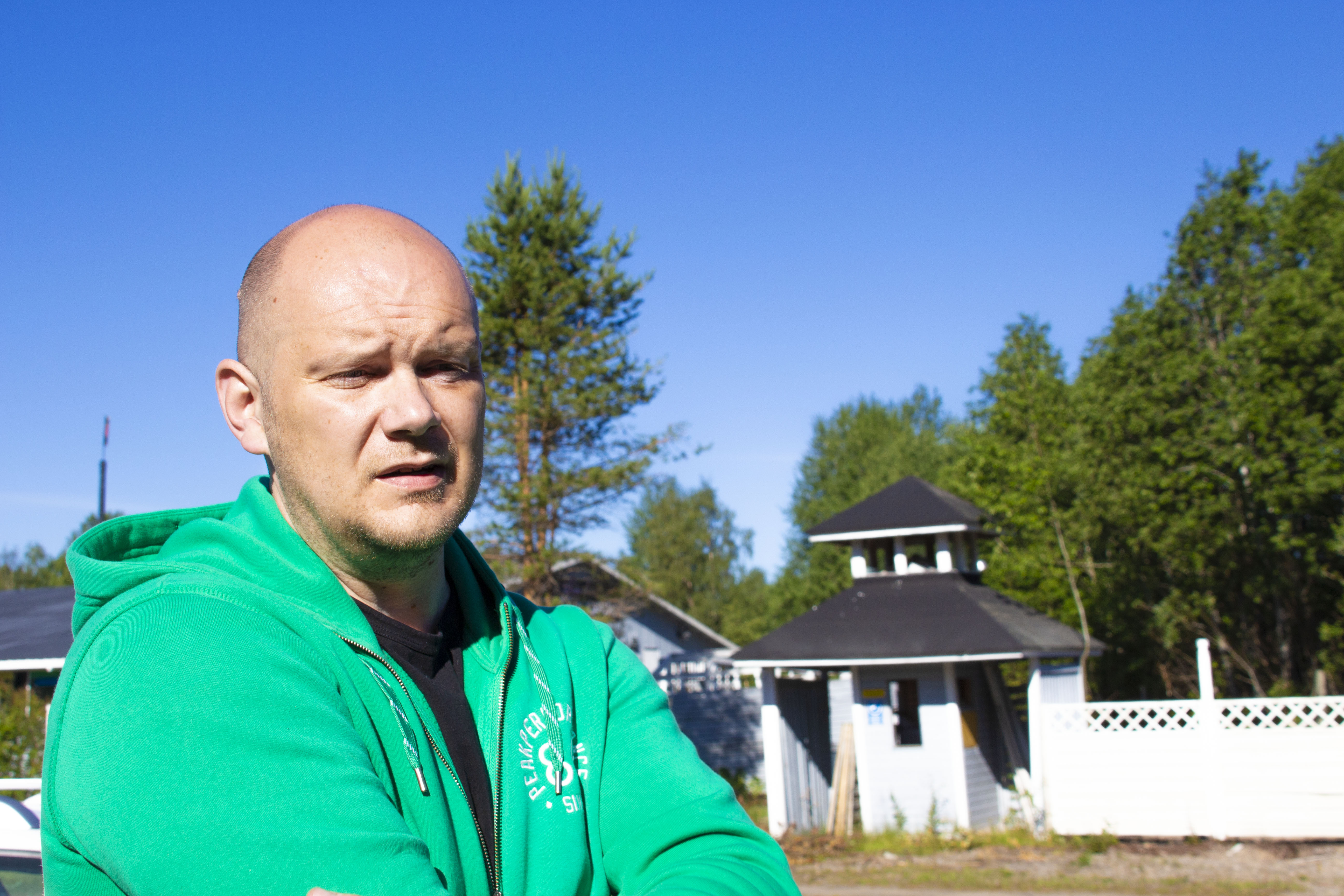 Komut ovat suunnitelleet säilyttävänsä Hyttikosken tanssipaviljongin laivamaisen muodon. 