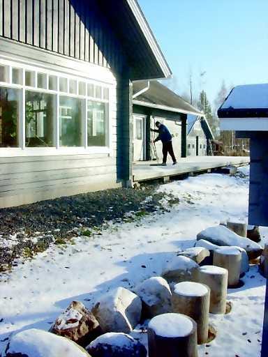 Tilaa. Tapio Pihkakosken ideana oli, että jos jotain tehdään, niin tehdään sitten kerralla vähän isompaa.