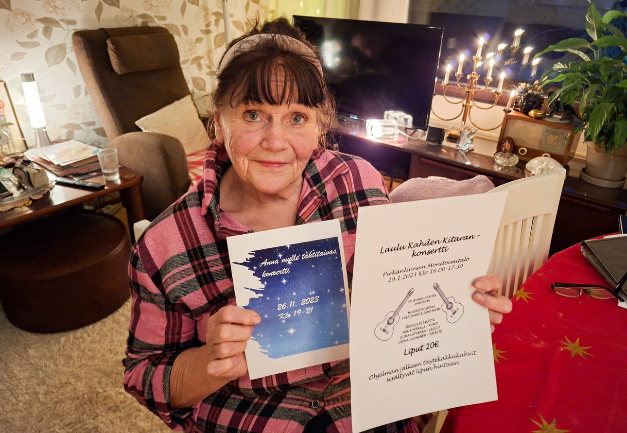 Ähtäriläinen puuhanainen Tarja Niskala löysi arkistostaan vanhoja konserttimainoksia. Elämän malja -konsertissa kuullaan musiikkiesitysten lomassa myös Niskalan runonlausuntaa.