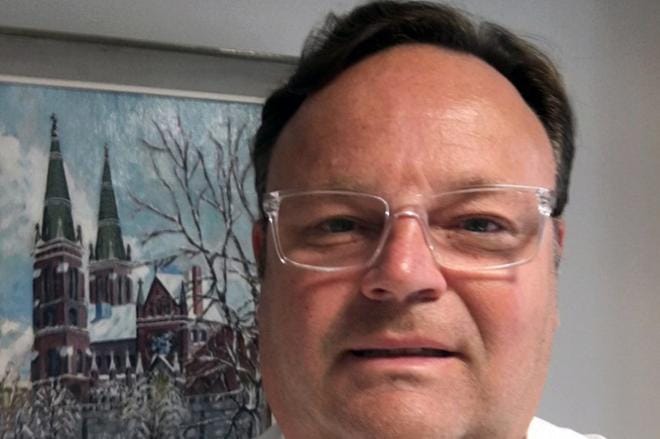 Finanssimaailmassa pitkään työskennelleen Christian Kockin halu auttaa heräsi tämän isän kuoltua. KUVA: CHRISTIAN KOCK