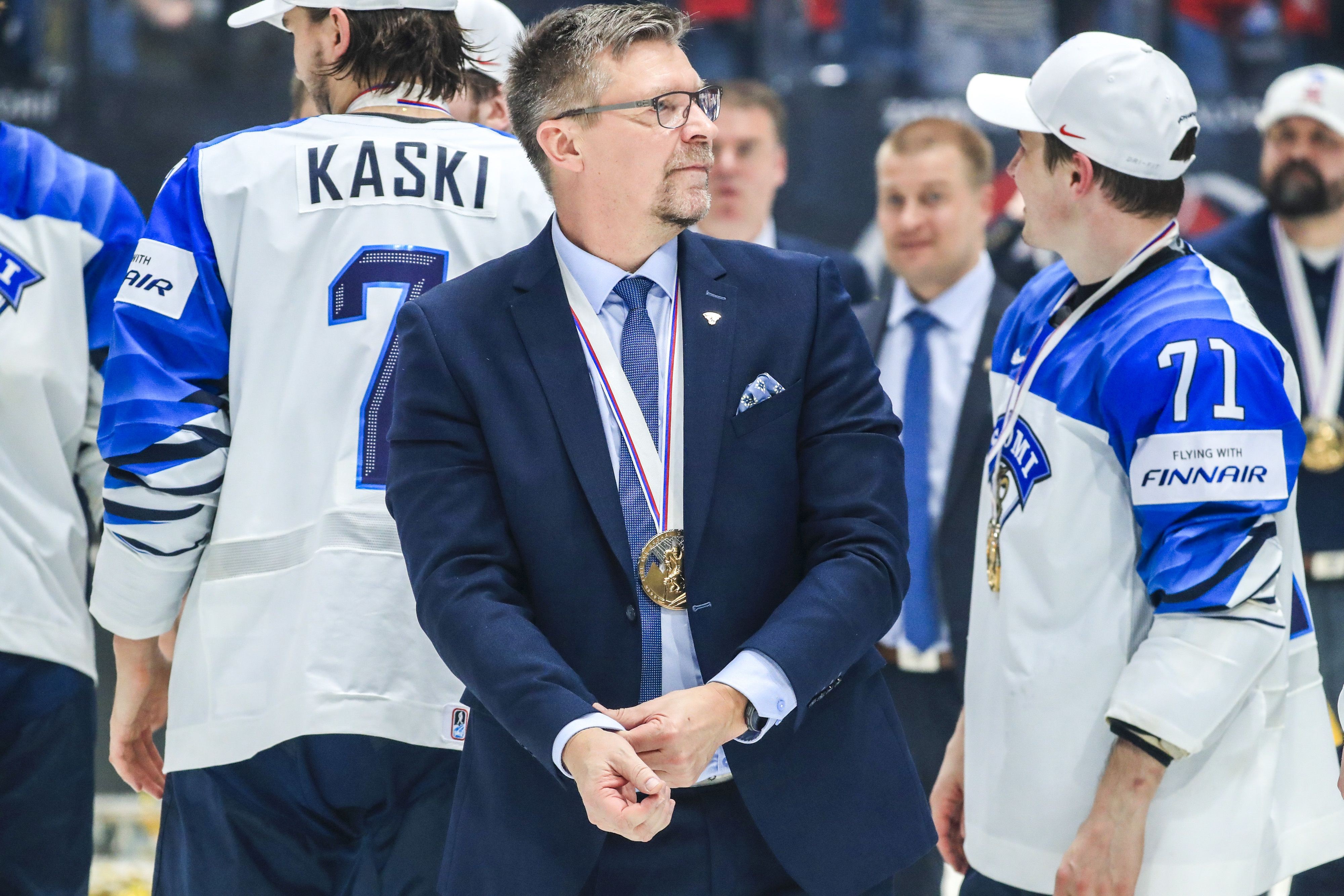 Jukka Jalonen johti jääkiekkomiehet maailmanmestaruuteen toukokuussa Slovakiassa.