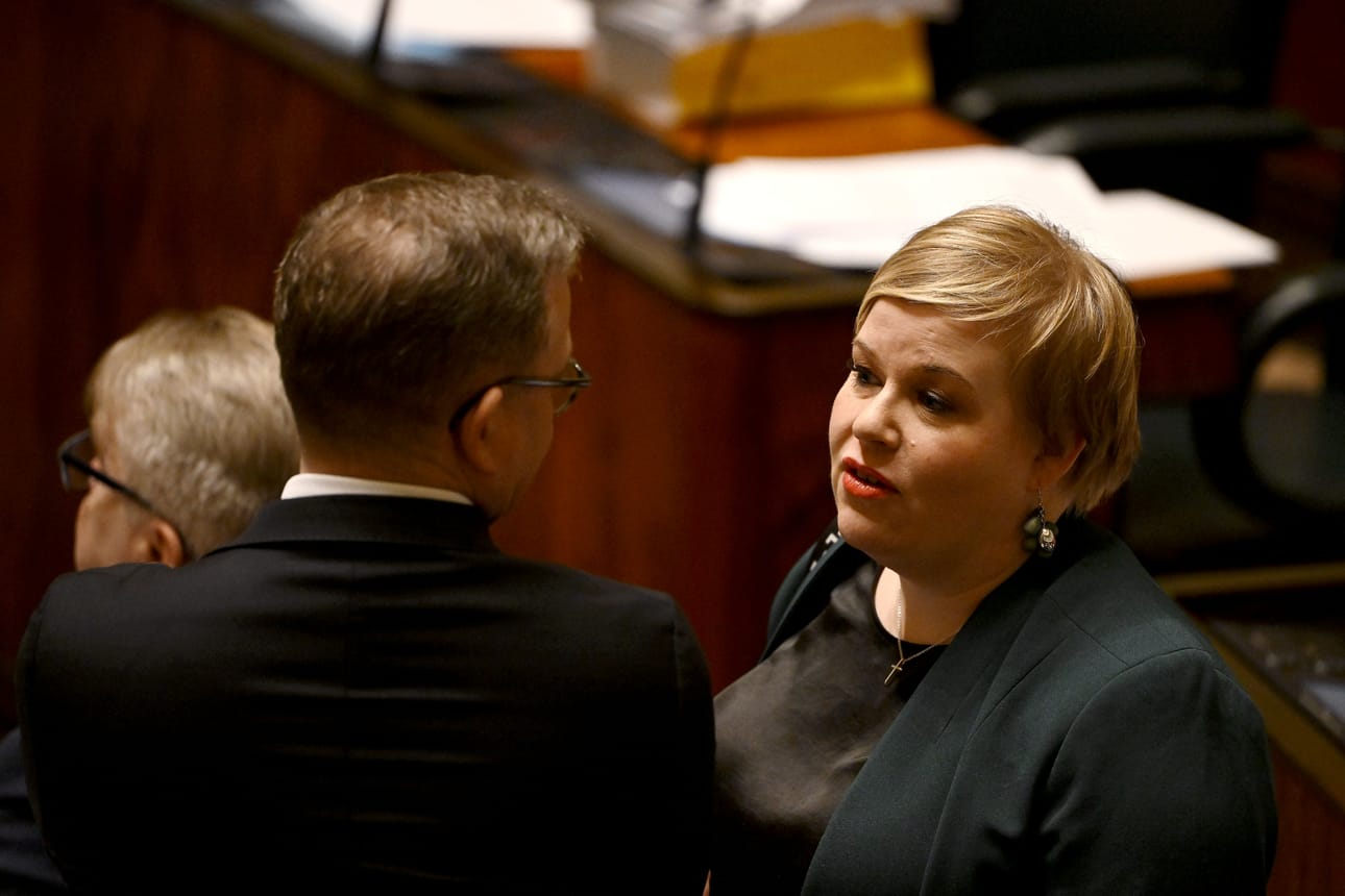Keskustan entinen puheenjohtaja, kansanedustaja Annika Saarikko. LEHTIKUVA / Antti Aimo-Koivisto