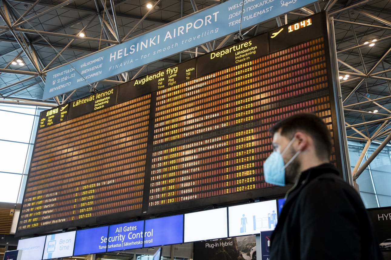 Valtaosa lennoista on peruttu Euroopan lentokentillä.