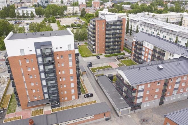 Muutama vuosi sitten Vaasassa rakennettiin useita kerrostaloja, joista asuntosijoittajat ostivat asuntoja.
