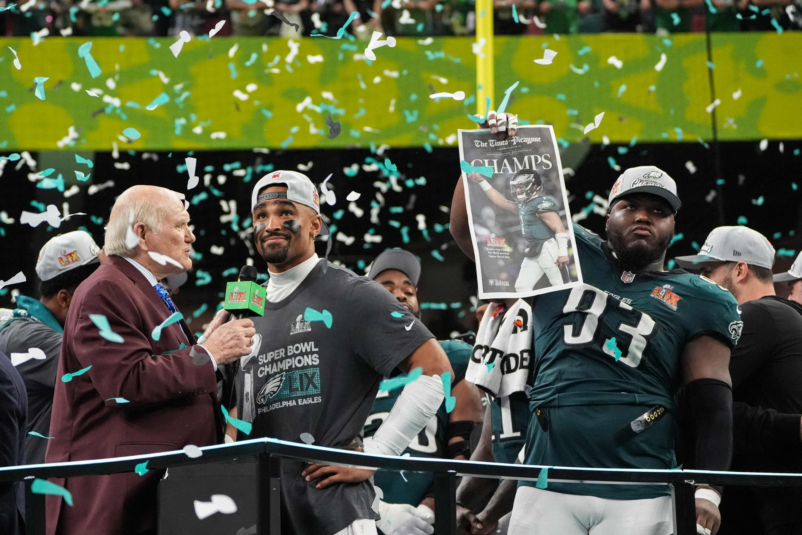 Philadelphia Eagles sai revanssinsa Kansas City Chiefsiä vastaan Super Bowlissa