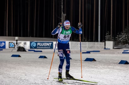 Lauri Peltoniemi pääsi ensimmäistä kertaa pisteille ampumahiihdon IBU Cupissa
