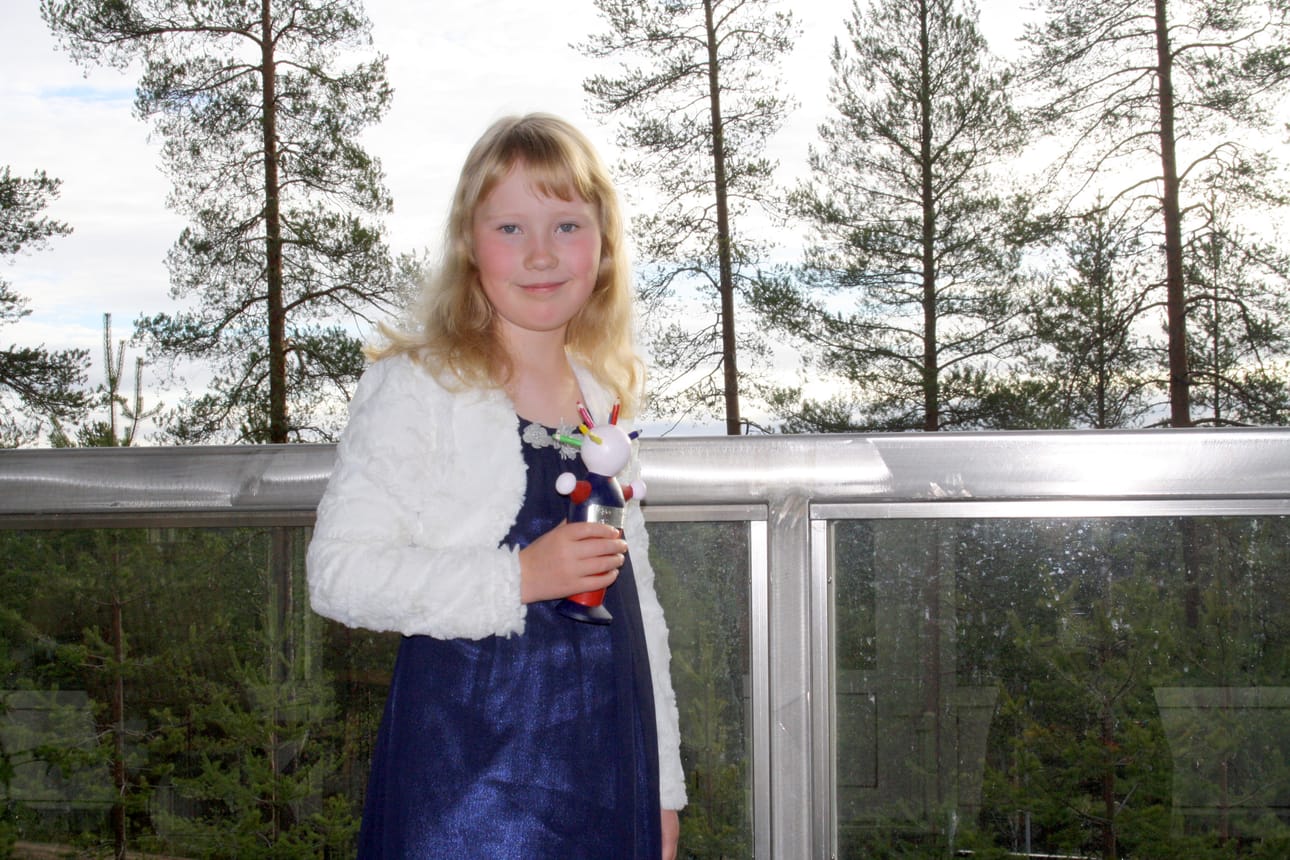 Ella Sällinen on uusi Napero-Finlandia -satukirjoituskilpailun voittaja.