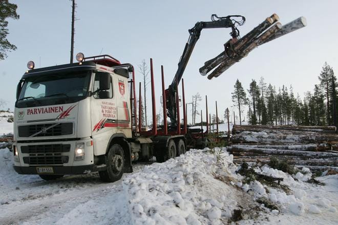 Metsätieverkosto on Suomen metsätalouden selkäranka. Kuva: Ilkka Koskinen / arkisto
