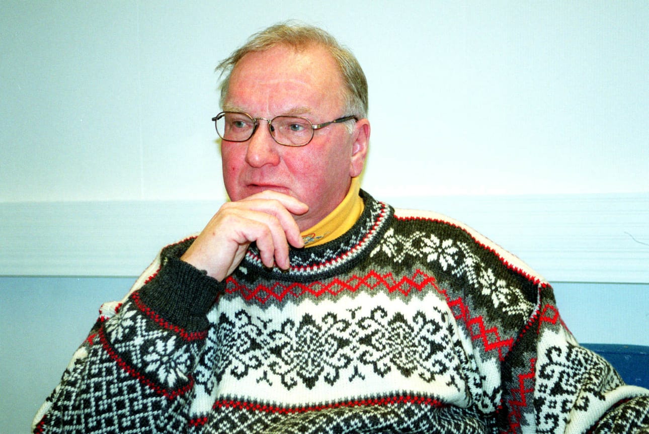 Tapio Koskinen toimi Tornion ja Rovaniemen sosiaalijohtajana. Arkistokuva vuodelta 2000 Koskisen täyttäessä 60 vuotta.