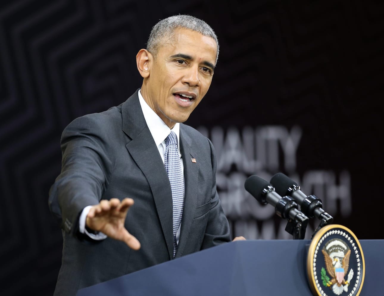 Barack Obama kehotti jo alkusyksystä Venäjää lopettamaan kyberhyökkäykset. Arkistokuva.