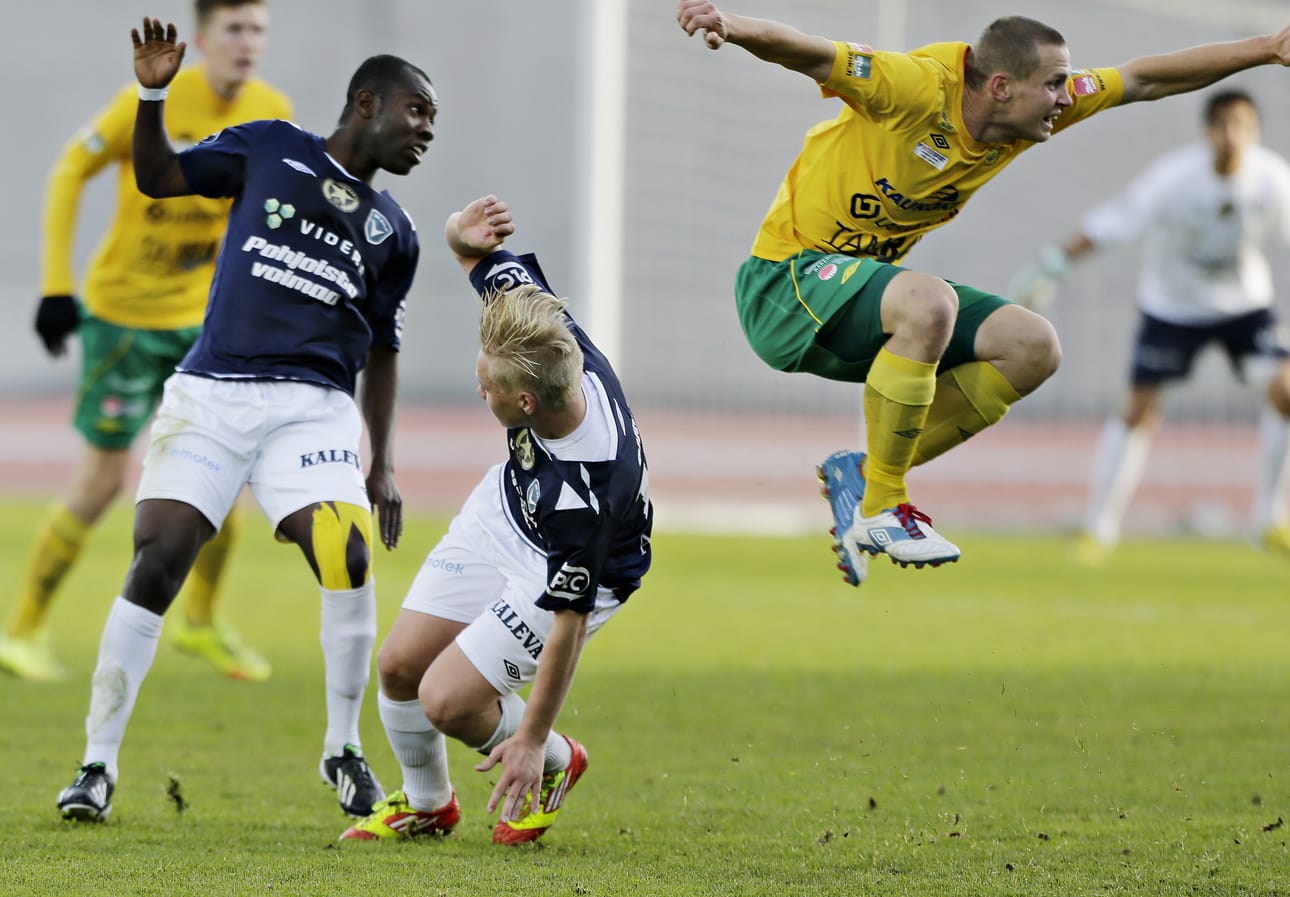 Kuva menneen kauden ottelusta AC Oulu-Ilves.
