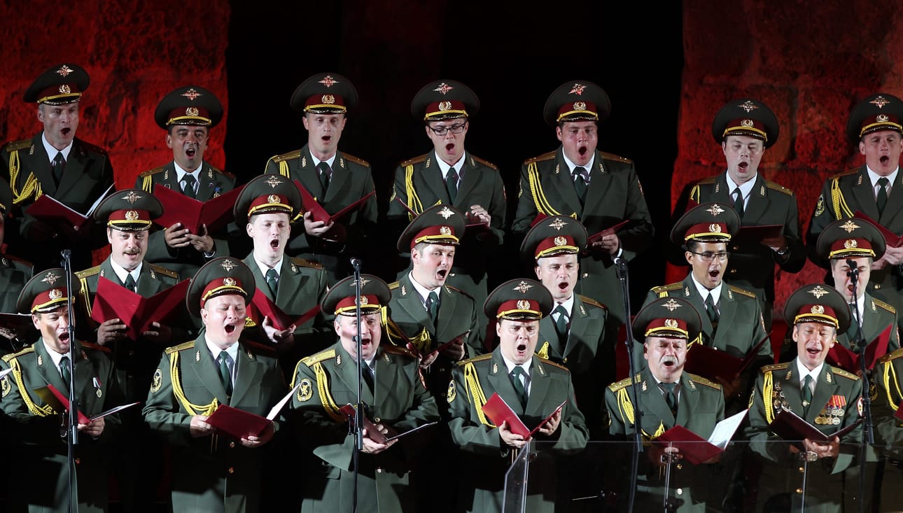 Kuva Venäjän armeijan kuorosta vuodelta 2013.