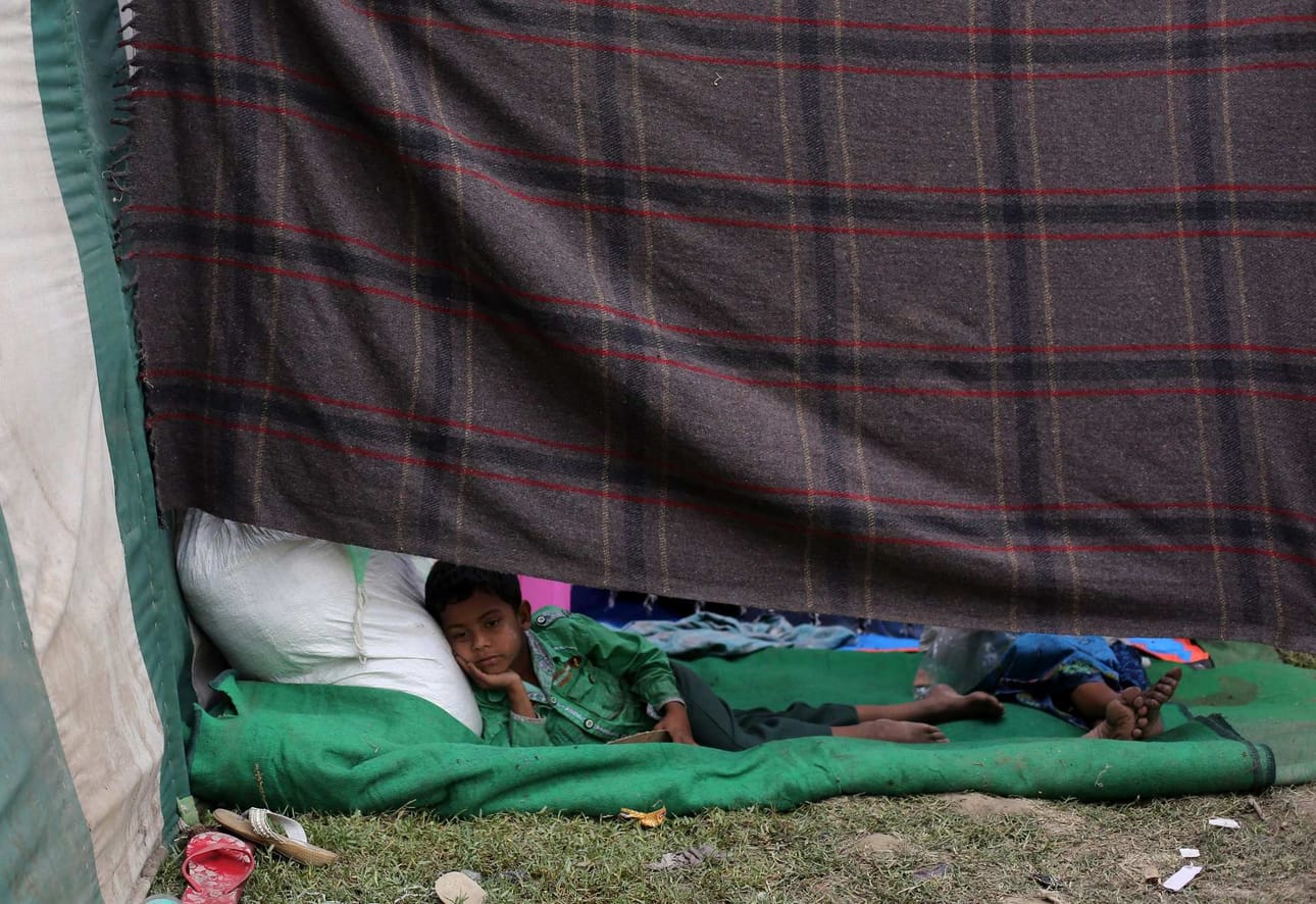 Yli 640 000 rohingya-pakolaista on paennut Myanmarista eli Burmasta naapurimaahan Bangladeshiin.