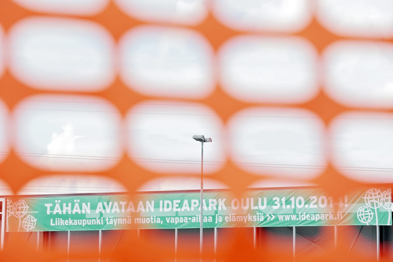 Oulun Ideapark sijaitsee Ritaharjussa.