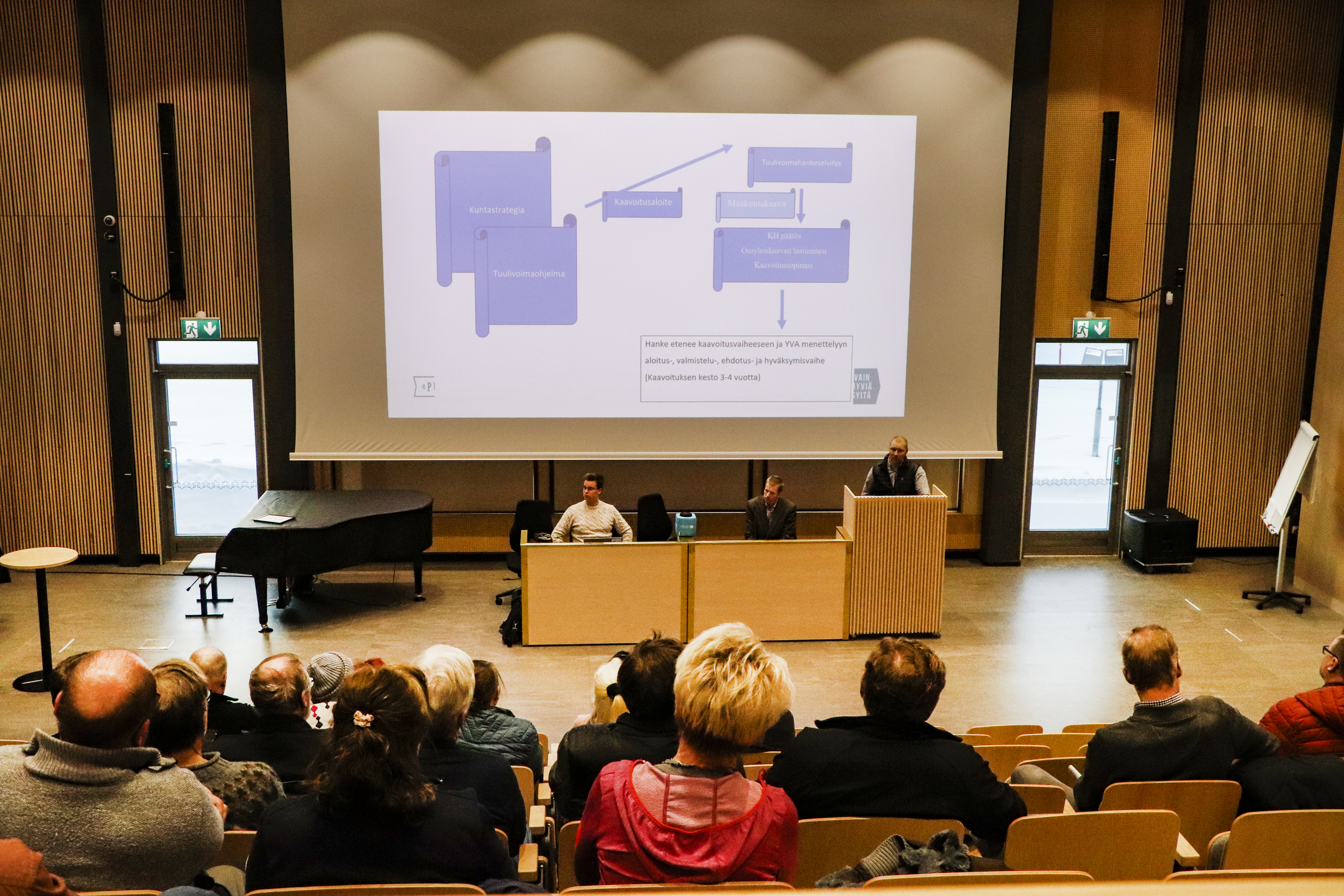 Talous, yhteiskunnalliset vaikutukset ja luonto esille Pudasjärven tuulivoimaillassa – kaupungin talouden kannalta verotulot hyviä, mutta vaikutukset luontoon ja ihmisiin epäilyttävät