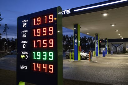 Euroopan energiakriisi loppui, muutos näkyy nyt bensapumpuilla – joko päästään alle 1,70 euron litrahintojen?
