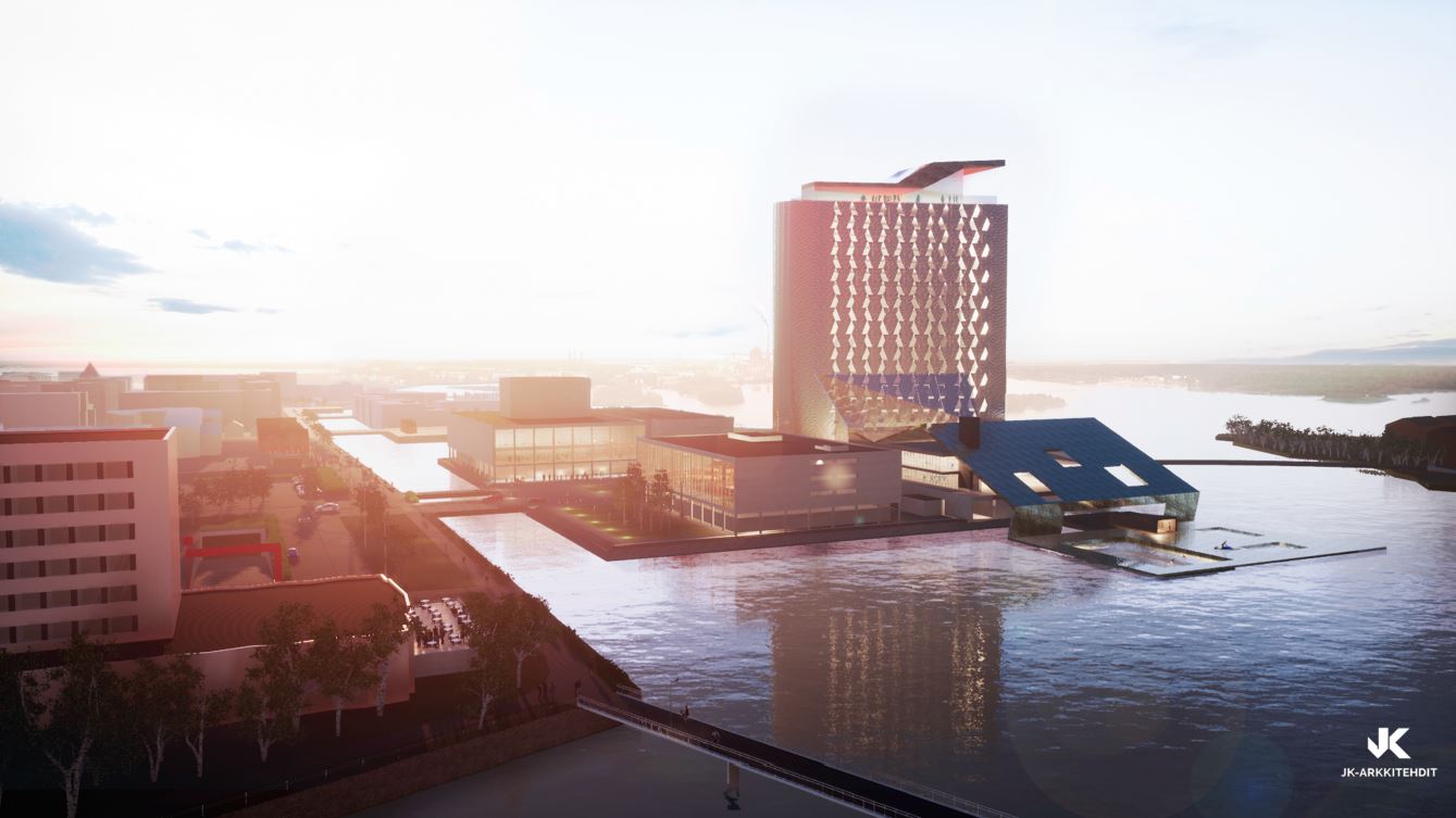 Tällainen on Ouluun suunniteltu Terwa Tower