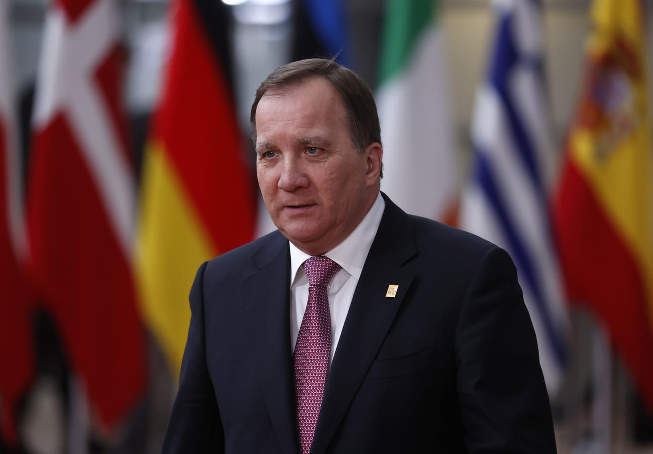 Ruotsin pääministeri Stefan Löfven sanoi SVT:n haastattelussa, että kriisivalmiudet nostetaan nyt maan poliittisen keskustelun tärkeimpien kysymysten joukkoon. Arkistokuva.