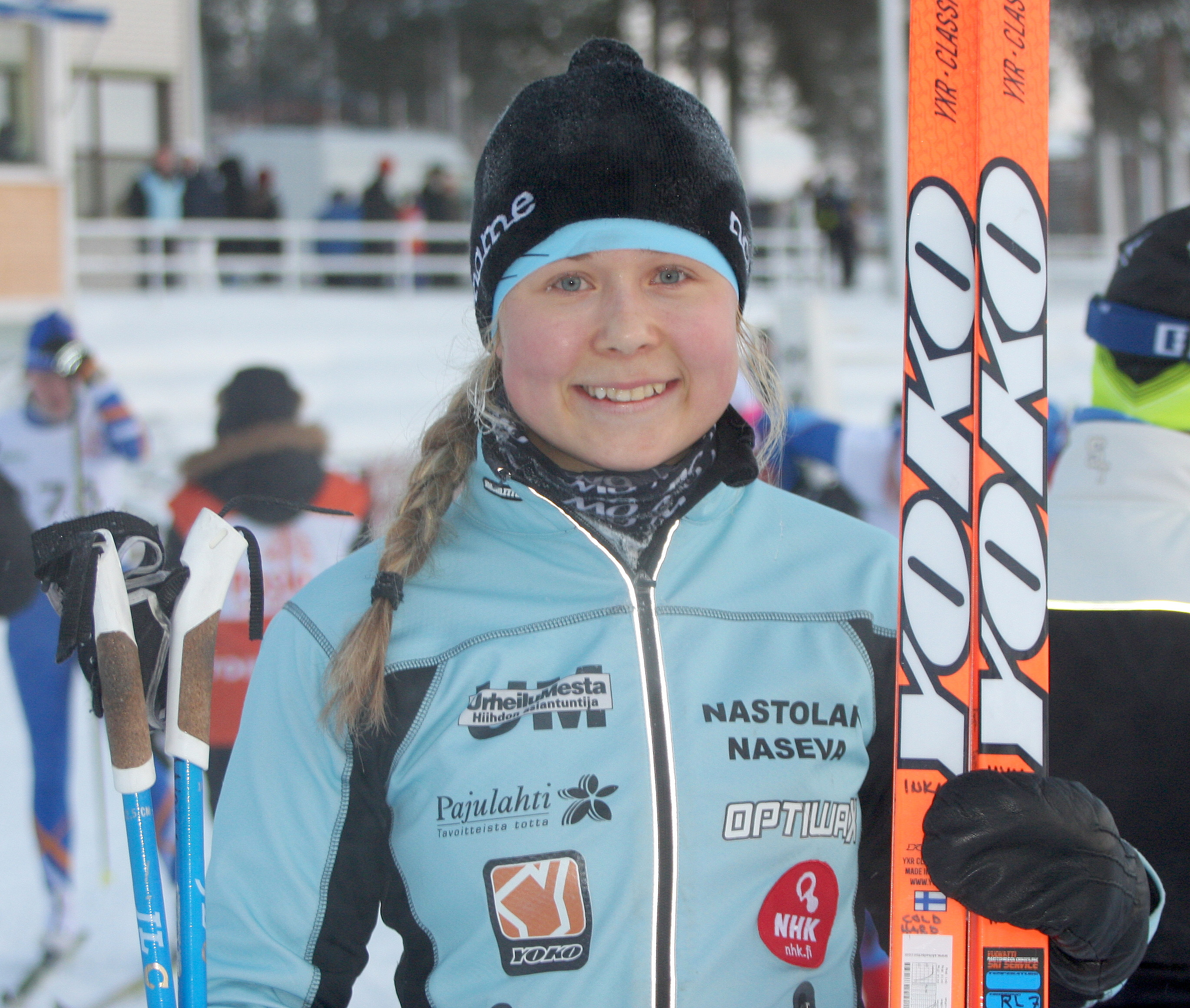 Inka Komonen sivakoi naisten kymmenen kilometrin voittajaksi.