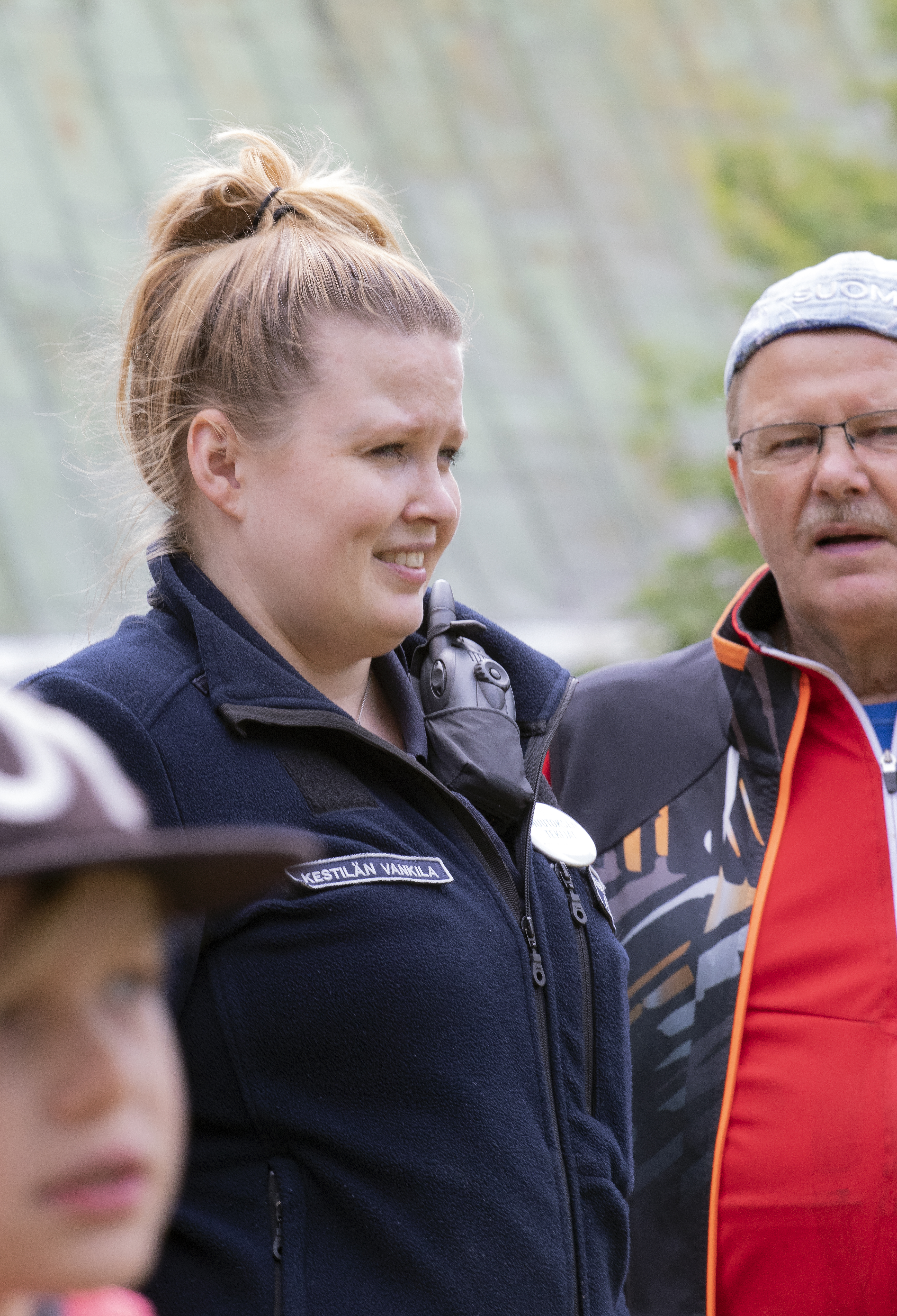 Rikossseuraamuslaitoksen esimies Anne Mäkinen toi Kestilä-päiville tervehdyksen Kestilän vankilan taholta.