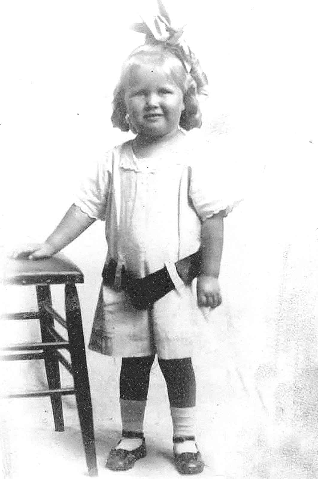 Aina Maria Seppälän tytär Doris Lorraine.