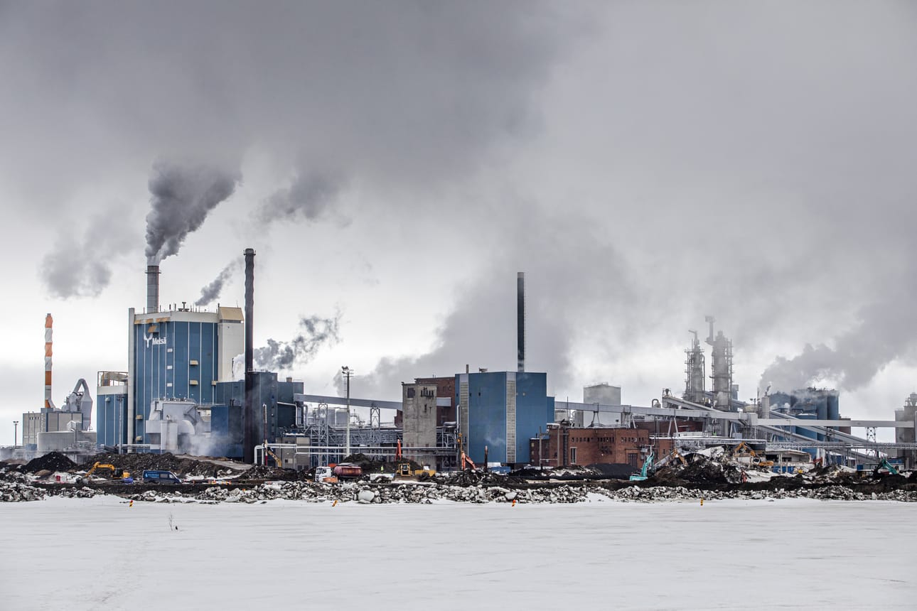 Metsä Fibren biotuotehtaan työmaalla Kemissä on todettu koronatartunta.