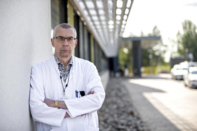 Tiistain koronatilastoissa on vain vähäinen määrä testejä, huomioi osastonylilääkäri Raimo Jokisalo Etelä-Pohjanmaan sairaanhoitopiiristä. Kuva: Tanja Korpela